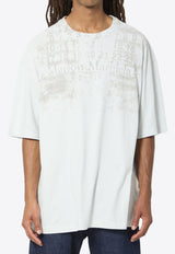 Maison Margiela Numeric Logo Oversized T-shirt White S50GC0737-S24607-857