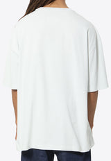 Maison Margiela Numeric Logo Oversized T-shirt White S50GC0737-S24607-857