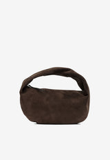 Khaite Medium Olivia Hobo Bag in Suede Brown H6015-726950_89c45758-91c4-47e7-90ca-bfd2d3ec9a7f