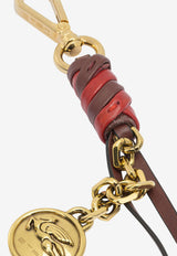 Etro Braided Leather Chain Charm Bordeaux WP2I0049AP413  R2254_e43bfc0b-430d-4765-bff2-ac9c5b11d47a