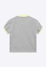 Versace Reversible Slim Logo T-shirt Gray 10260021A18732/T_VERSA-2EZ10