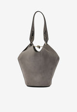 Khaite Small Lotus Python Print Leather Shoulder Bag Beige H2056-1057772_0306a5e3-8ad9-4041-a255-cecc4078a7cf