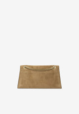 Tory Burch Medium Kira Suede Shoulder Bag Beige 178857200_65559caa-1d8e-46f0-abdb-1471707aa06f