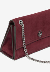 Tory Burch Medium Kira Suede Shoulder Bag Burgundy 178857600_66be52e7-a212-4494-aedb-3d0e17ad011f