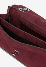 Tory Burch Medium Kira Suede Shoulder Bag Burgundy 178857600_66be52e7-a212-4494-aedb-3d0e17ad011f