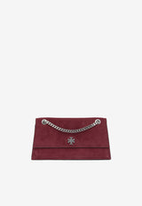 Tory Burch Medium Kira Suede Shoulder Bag Burgundy 178857600_66be52e7-a212-4494-aedb-3d0e17ad011f