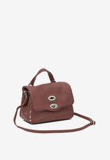 Zanellato Baby Postina Daily Grained Leather Handbag Red POSTINA DAILY BABY0680100040000Z0921_dd9eec53-9d5c-4644-aa38-c58e24792d9e