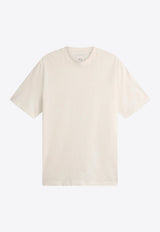 Y-3 Logo Print T-shirt Chalk KQ9782CO/T_ADIDY-CW
