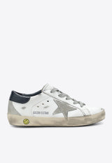 Golden Goose DB Kids Boys Super-Star Distressed Sneakers White GYF00102F000414/T_GOLDE-10303