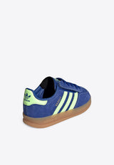 Adidas Kids Boys Gazelle Indoor Low-Top Sneakers Blue KJ2305SUE/T_ADIDS-TG