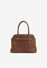 Aventure Vintage-Effect Leather Bag