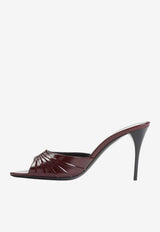 Babylone 90 Calf Leather Mules