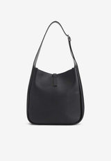 Le 5 à 7 Grained Leather Hobo Bag