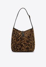 Saint Laurent Small Le 5 à 7 Leopard Print Bag in Pony Hair Leather Brown 713938AAD0J/T_YSL-2790