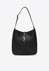 Saint Laurent Small Le 5 À 7 Leather Shoulder Bag Black 713938AACQG/T_YSL-1000