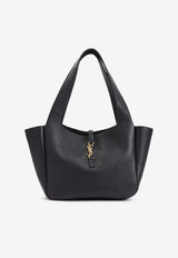 Small Le 5 à 7 Bea Grained Leather Tote Bag