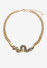 Serpentine Pendant Necklace