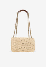 Small Loulou Crocheted Raffia Bag