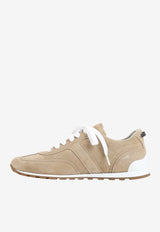 Suede Runner Low-Top Sneakers