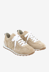 Suede Runner Low-Top Sneakers