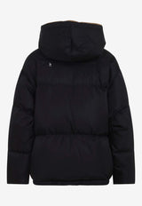 Re-Nylon Logo Down Jacket