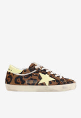 Super-Star Leopard Print Low-Top Sneakers