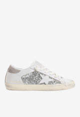 Super-Star Glittered Low-Top Sneakers