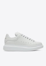 McQueen Oversize Calfskin Sneakers White 553770WIAIG/S_ALEXQ-9007