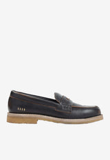 Jerry Leather Penny Loafers