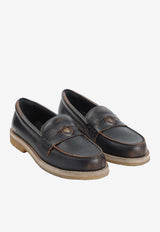 Jerry Leather Penny Loafers