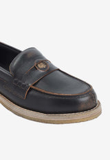 Jerry Leather Penny Loafers
