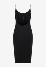 Cassandre Knit Open-Back Dress