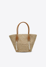 Christian Louboutin Venus Raffia Tote Bag Beige 3265010NF/T_LOUBO-6370
