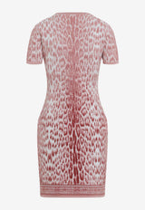 Jaguar Print Mini Dress