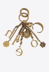 Chloé Symbols Logo Charm Keyring Gold CH26SK188CB7/T_CHLOE-20Y