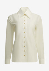 Khaite Ivy Long-Sleeved Shirt White 2482195168_84c31d32-cf19-4218-b313-57c8fbca091f