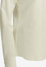 Khaite Ivy Long-Sleeved Shirt White 2482195168_84c31d32-cf19-4218-b313-57c8fbca091f
