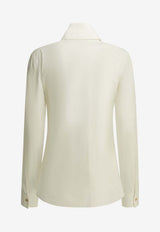 Khaite Ivy Long-Sleeved Shirt White 2482195168_84c31d32-cf19-4218-b313-57c8fbca091f