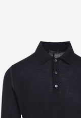 Wool Polo Sweater