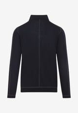 Wool Polo Sweater