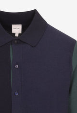 Wool-Knit Cardigan Shirt