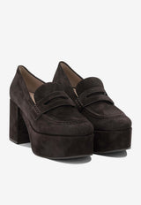 Gianvito Rossi Jenna 75 Suede Platform Loafers Dark Brown G2536335RICSUEMOKA_548b898c-ef81-435c-b5f6-4fa38df2ea1d