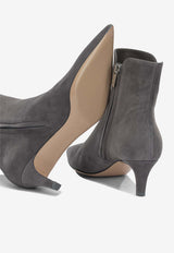 Gianvito Rossi Levy 55 Suede Ankle Boots Gray G7386855RICCASLAPI_ef416457-ace2-4a03-838e-a59e33988cf6