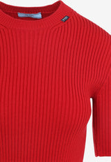 Ribbed Wool Top