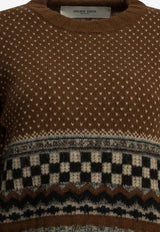 Golden Goose DB Journey Wool Sweater Brown GWP01165P00267555718_f6b316c1-6f2b-4867-89dc-4183066b7be8