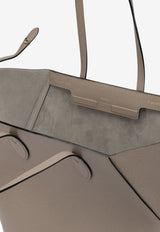 Valextra Small Vivi Millepunte Calfskin Tote Bag Beige WBVV0031010LOC99MSA_70466962-f4da-499b-8bd5-a1673477778b