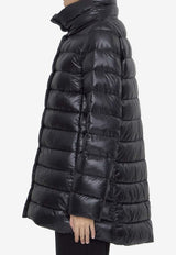 Herno Amelia Quilted Down Jacket Black PI0505DIC-12017Z-9300