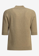 Brunello Cucinelli Mock-Neck Cashmere Knit Top Beige M12250014C059_dcf4f422-8b03-4461-80ba-ae043a1d81d1