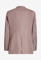 Dolce & Gabbana Single-Breasted Wool Jacket Brown G2NW0THU2BNM0955_MARRONE 7_40005263