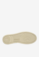 Autry Medalist Leather Low-Top Sneakers White AULM-LL-22